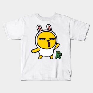 KakaoTalk Muzi and Con Character (OKAY) Kids T-Shirt